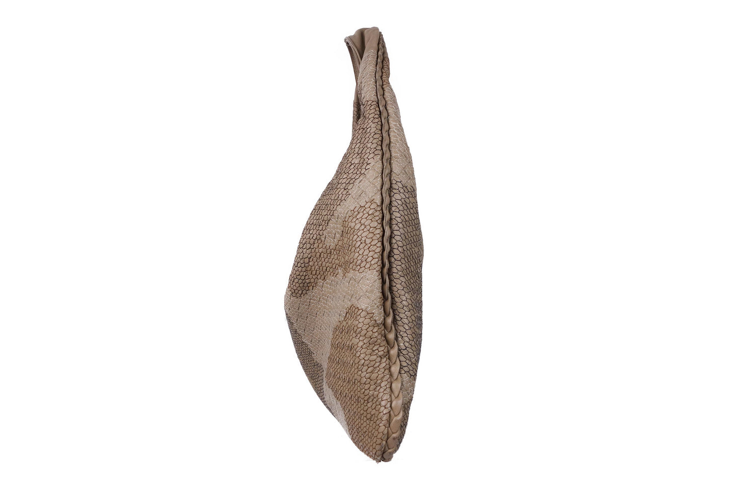 Bottega Veneta Intrecciato Beige Leather Hobo Bag