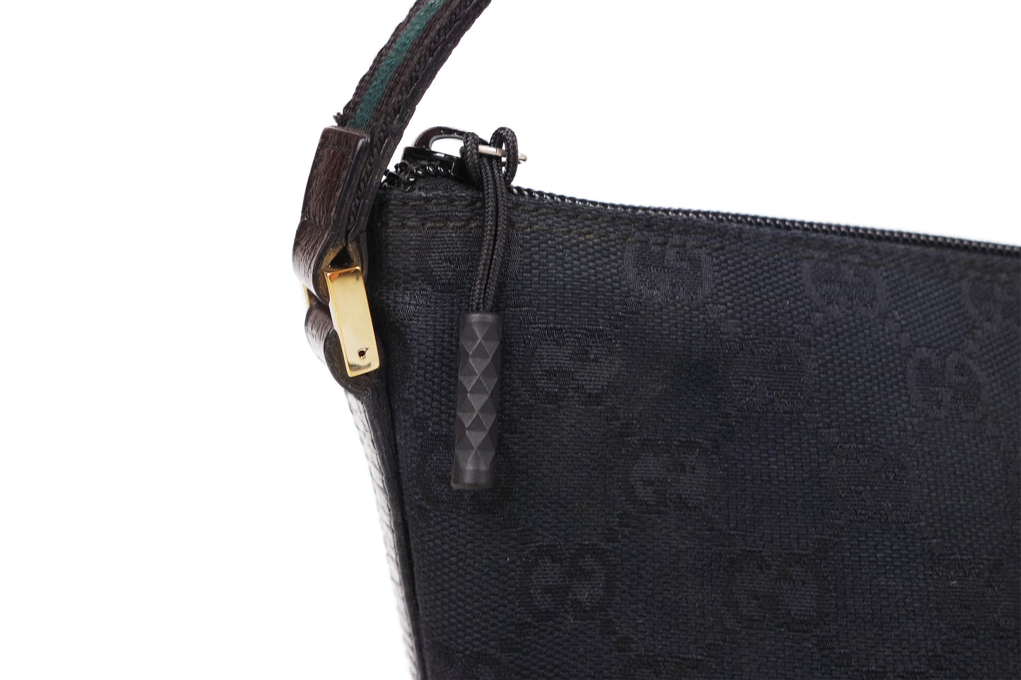 Gucci black monogram canvas mini handbag - Strumok