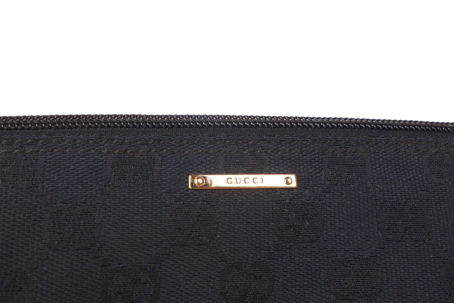 Gucci black monogram canvas mini handbag - Strumok