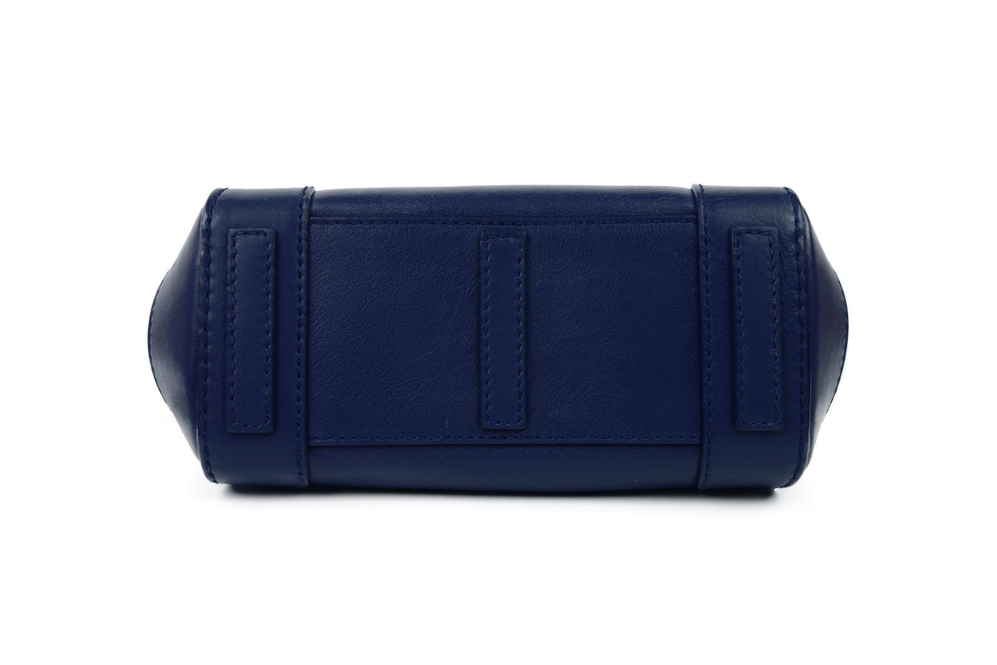 Ralph Lauren Navy Leather Mini Soft Ricky 18 Bag